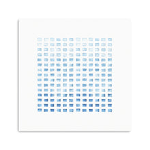 WC Blocks Light Blue Canvas Wall Art