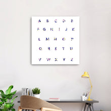 Colorful Alphabet - Square