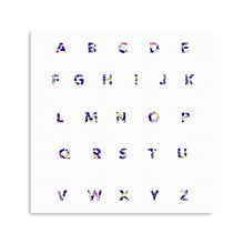 Colorful Alphabet - Square