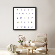 Colorful Alphabet - Square