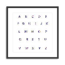 Colorful Alphabet - Square