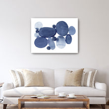 Blue Watercolor Stones I