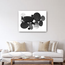 BW - Watercolor Stones I