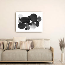 BW - Watercolor Stones I