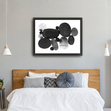 BW - Watercolor Stones I