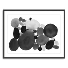 BW - Watercolor Stones II