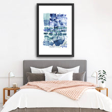 Green Blue White - Garden Waters I