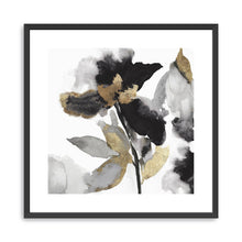 A Black Petals Gold Leaves II