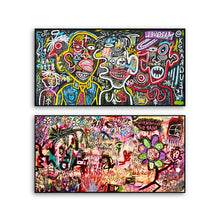 Vivid Panoramic Street Art (Assorted Pack of 2)