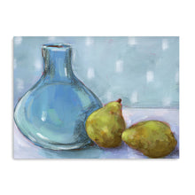 Bottle and Pears