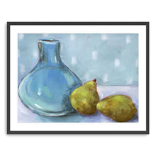 Bottle and Pears