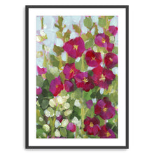 Hollyhocks I