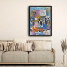 Blue Jam Canvas Wall Art