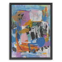 Blue Jam Canvas Wall Art