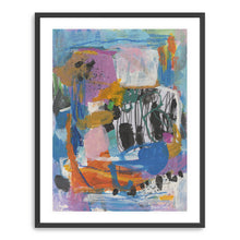 Blue Jam Canvas Wall Art