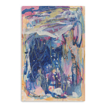 Into the Blue Canvas Wall Art