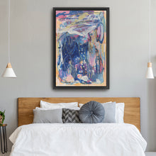 Into the Blue Canvas Wall Art