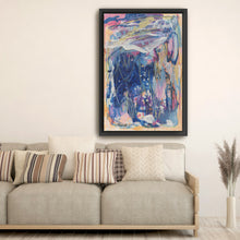 Into the Blue Canvas Wall Art