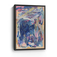 Into the Blue Canvas Wall Art