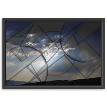 Light Beams 2 Canvas Wall Art
