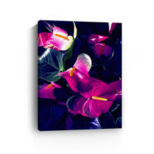 Ooh Blue Canvas Wall Art