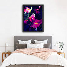 Ooh Blue Canvas Wall Art