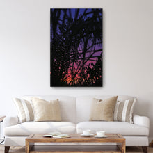 Palmset Canvas Wall Art
