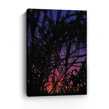 Palmset Canvas Wall Art