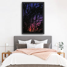 Palmset Canvas Wall Art