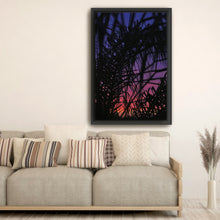 Palmset Canvas Wall Art