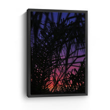 Palmset Canvas Wall Art