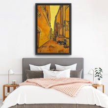 Lime Structure Canvas Wall Art