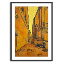 Lime Structure Canvas Wall Art