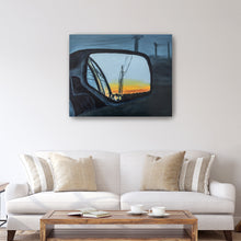 Rearview Canvas Wall Art