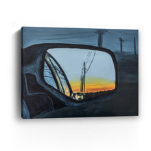 Rearview Canvas Wall Art