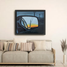 Rearview Canvas Wall Art