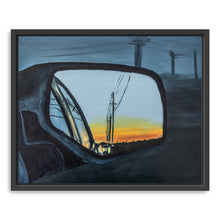 Rearview Canvas Wall Art