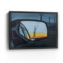 Rearview Canvas Wall Art
