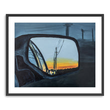 Rearview Canvas Wall Art