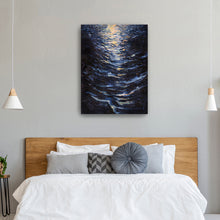 Dark Ripple Canvas Wall Art