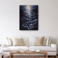 Dark Ripple Canvas Wall Art