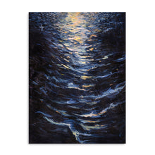 Dark Ripple Canvas Wall Art