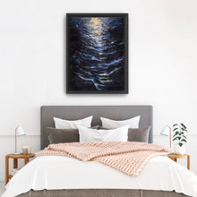 Dark Ripple Canvas Wall Art