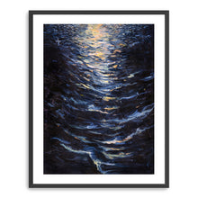 Dark Ripple Canvas Wall Art