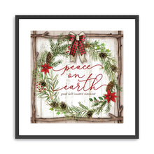 Peace on Earth Wreath