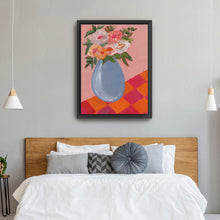 Hot Pink Canvas Wall Art