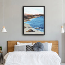 Red Mountain Beach Canvas Wall Art