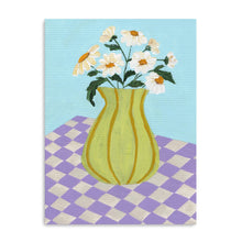 Retro Checkers Canvas Wall Art