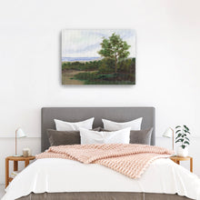 Summer Evening Canvas Wall Art