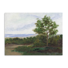 Summer Evening Canvas Wall Art